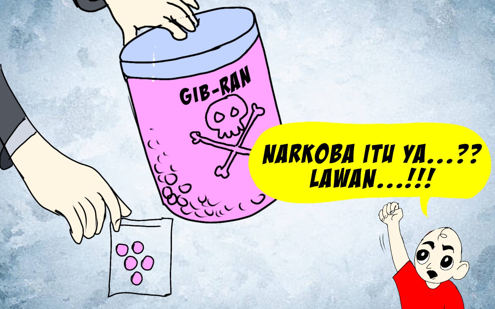 GIB-RAN, Jenis Narkoba Politik!